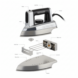 Black+decker Iron Machine parts