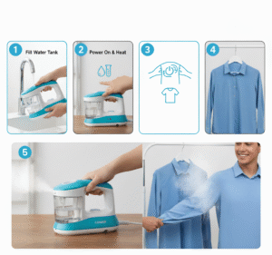 how to use garment steamer