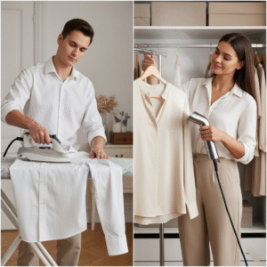 Professional Rowenta steamer with large water tank