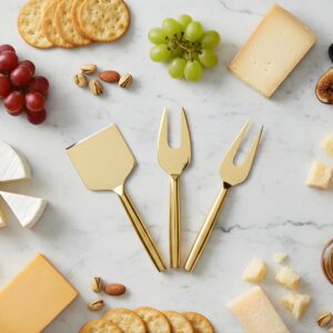  sliced cheese, grapes, nuts, and a honey jar, all styled perfectly for a food blog.